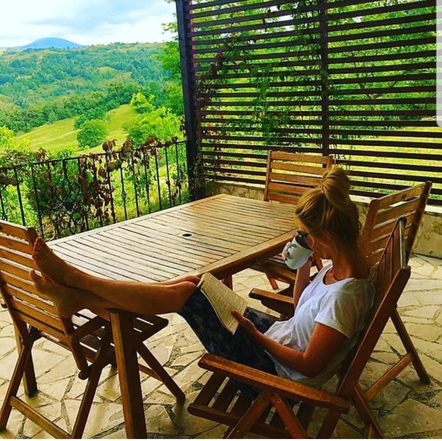 Cabana Breaza - Skyview Cottage ภายนอก รูปภาพ
